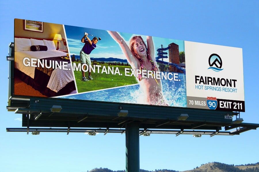 Hình ảnh 34: Biển quảng cáo Billboard đẹp và tạo cảm giác chân thực.