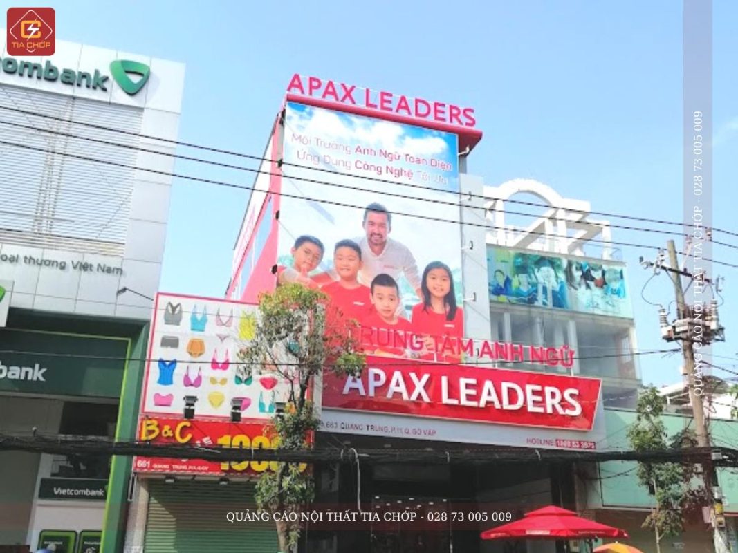 Bảng hiệu APAX LEADERS